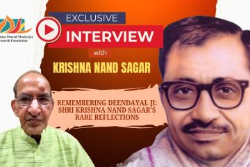 Pandit Deendayal Ji Through the Eyes of Krishna Nand Sagar